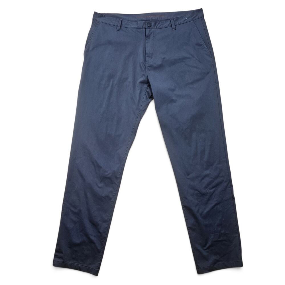 RHONE Commuter Pants Mens 38x32 Gray Stretch Performance Golf Travel Chino